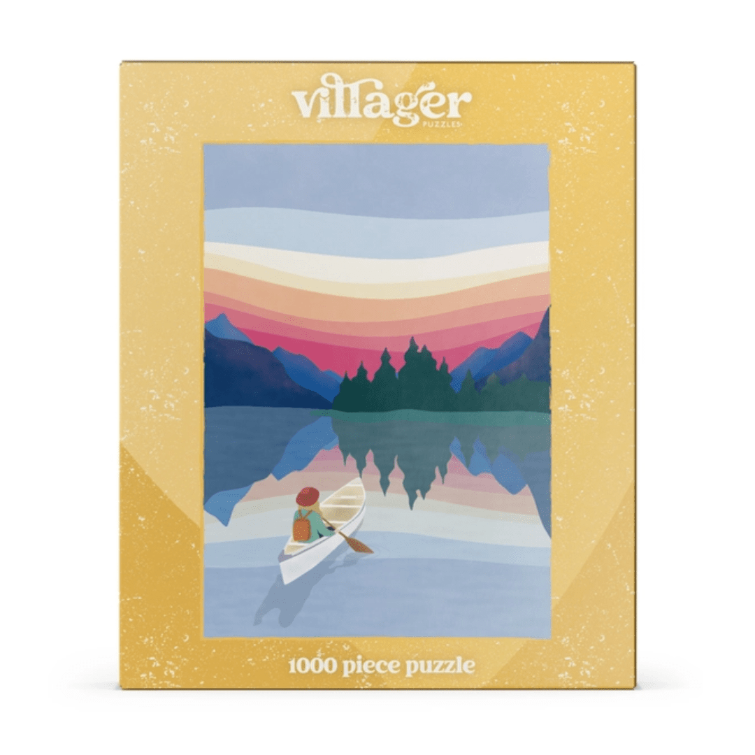 Sunrise Paddle 1000 - Piece Puzzle by Villager Puzzles - The Kindness Cause