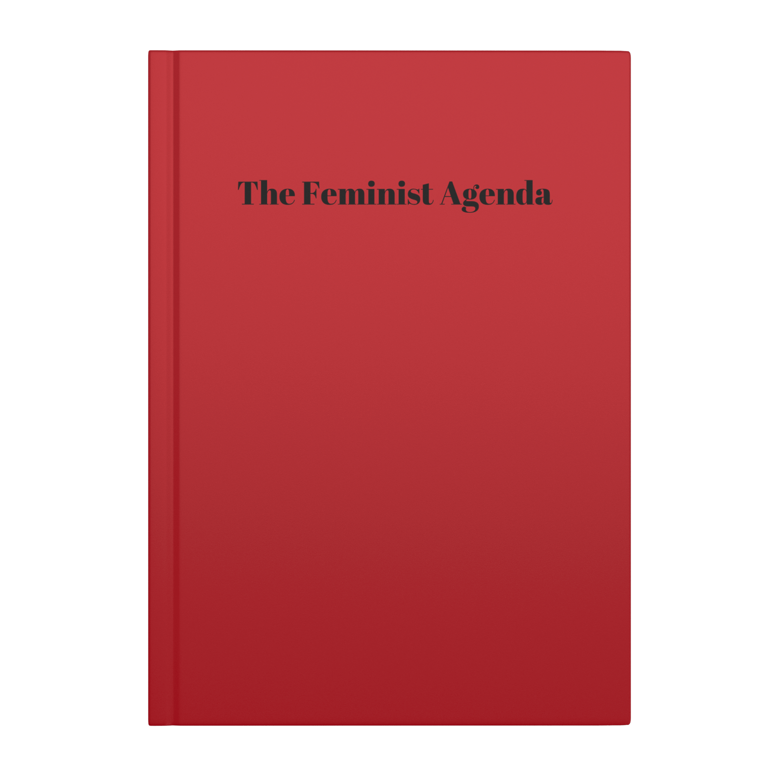 The Feminist Agenda Hardcover Notebook - The Kindness Cause