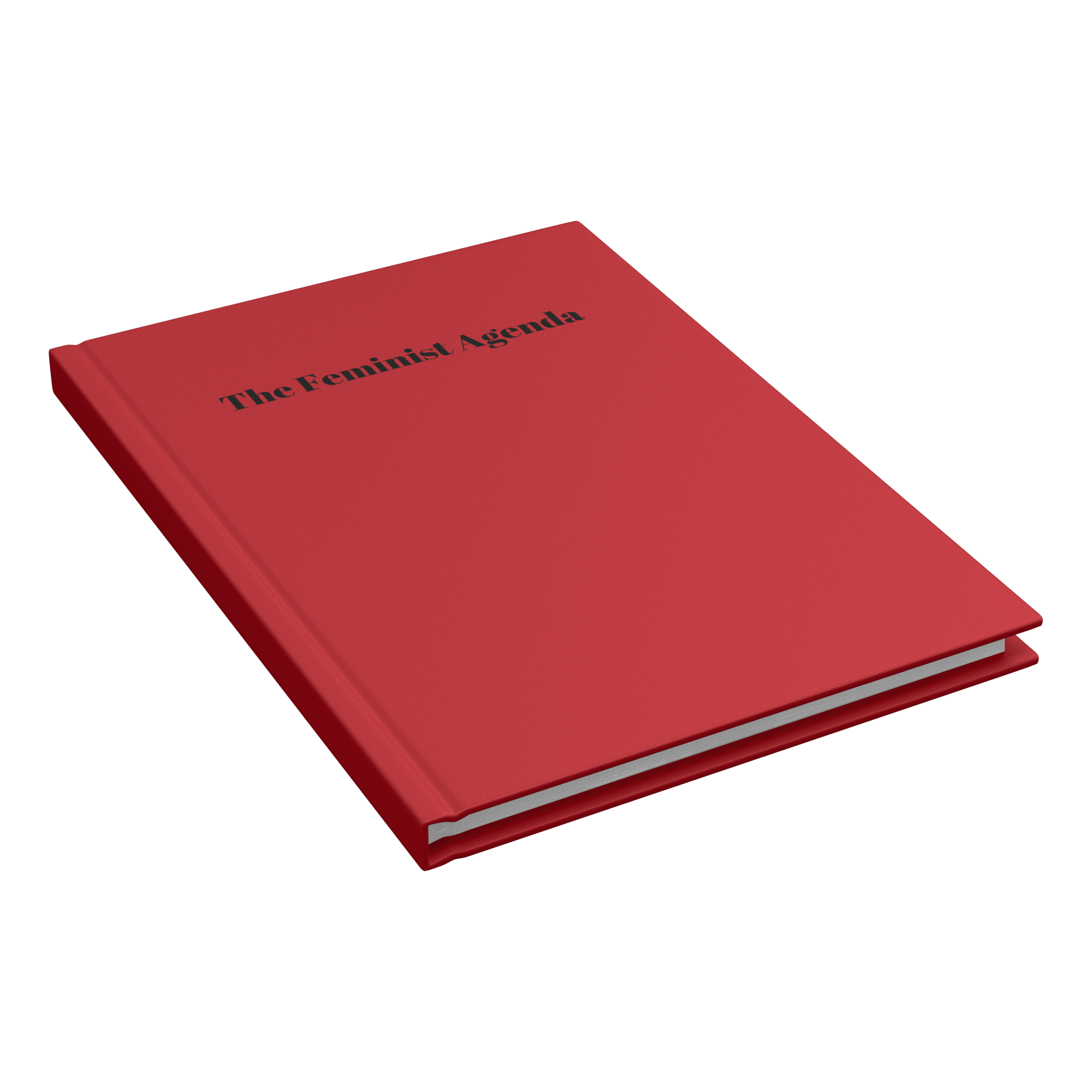 The Feminist Agenda Hardcover Notebook - The Kindness Cause