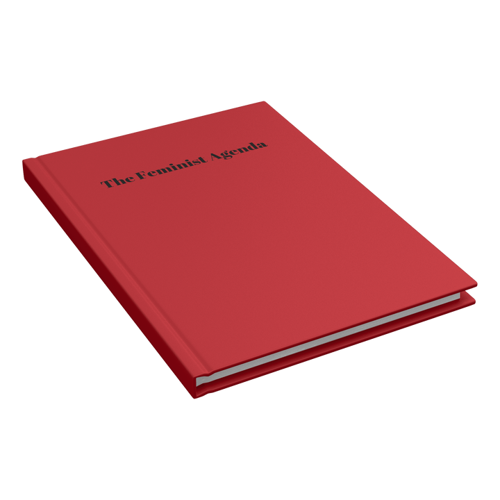 The Feminist Agenda Hardcover Notebook - The Kindness Cause