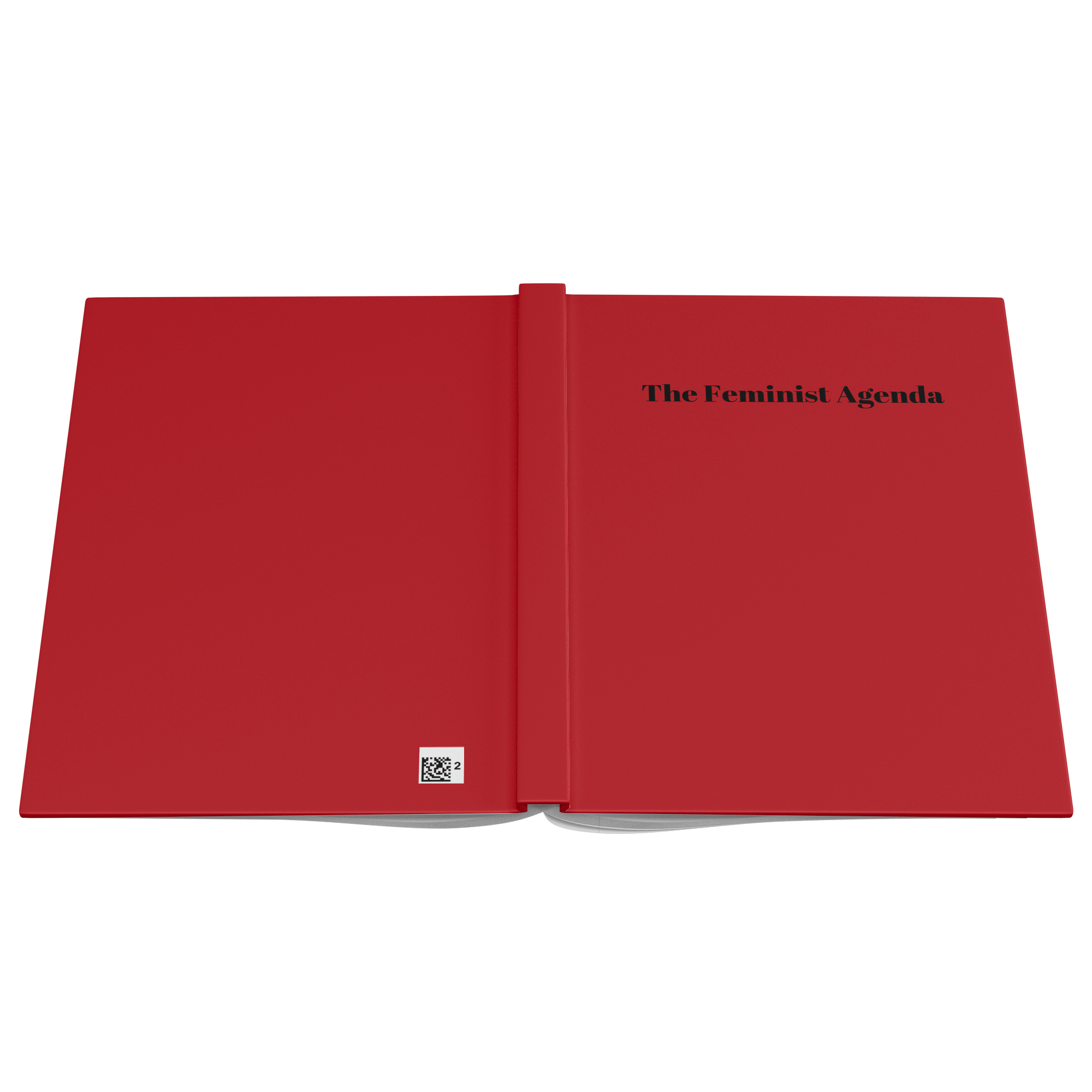 The Feminist Agenda Hardcover Notebook - The Kindness Cause