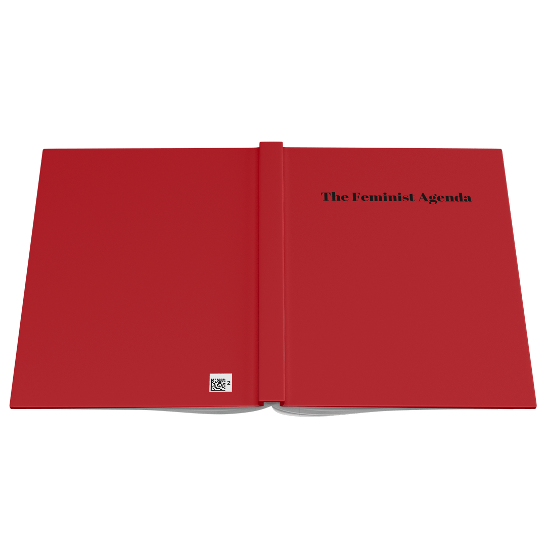 The Feminist Agenda Hardcover Notebook - The Kindness Cause