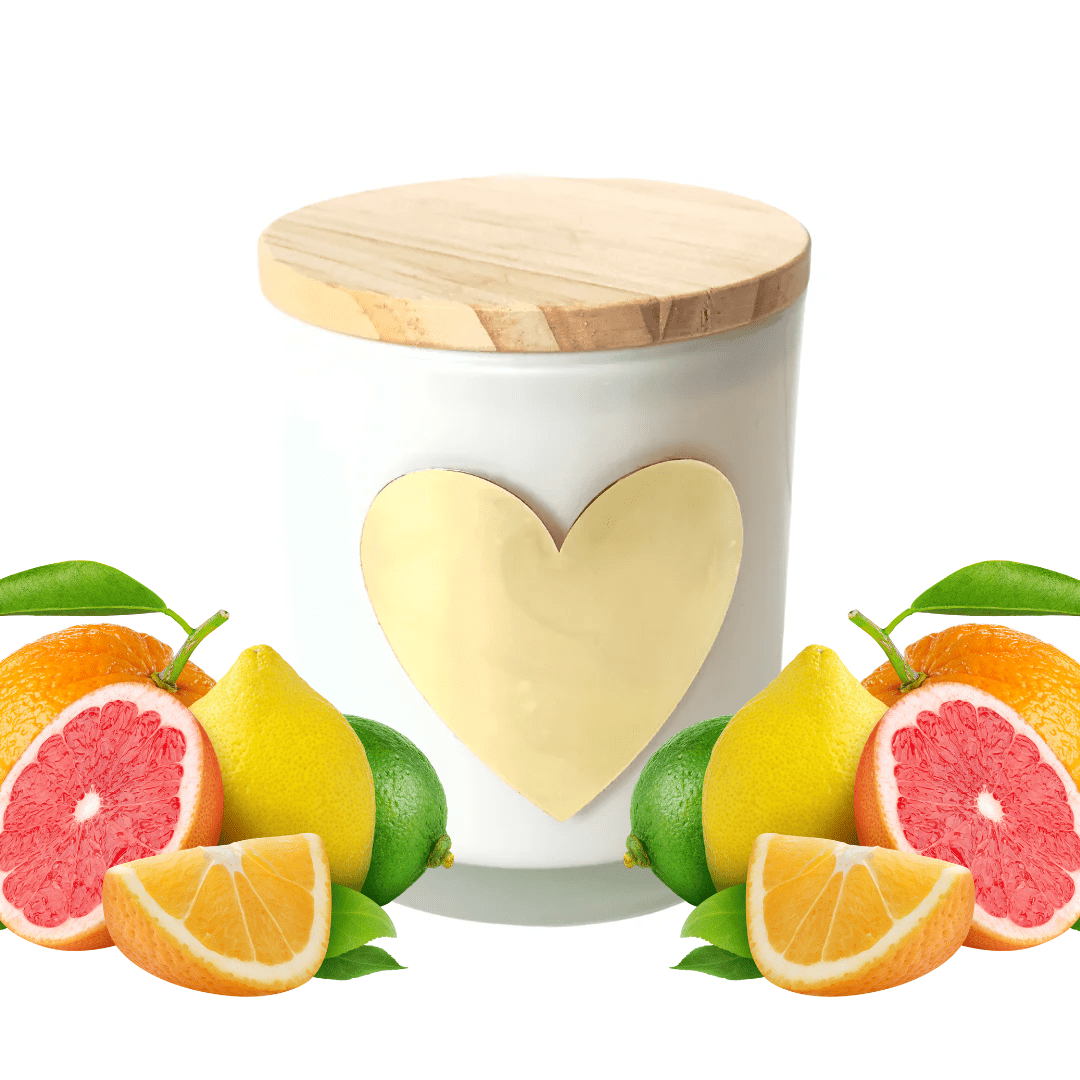 The Kindness Candle - Squeeze The Day 7.5 oz Candle - The Kindness Cause