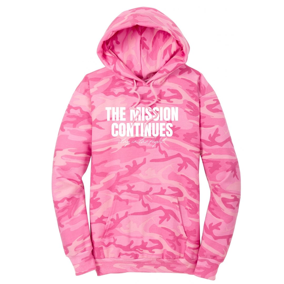 The Mission Continues Core Fleece Camo Pullover Hooded Sweatshirt - The Kindness Cause