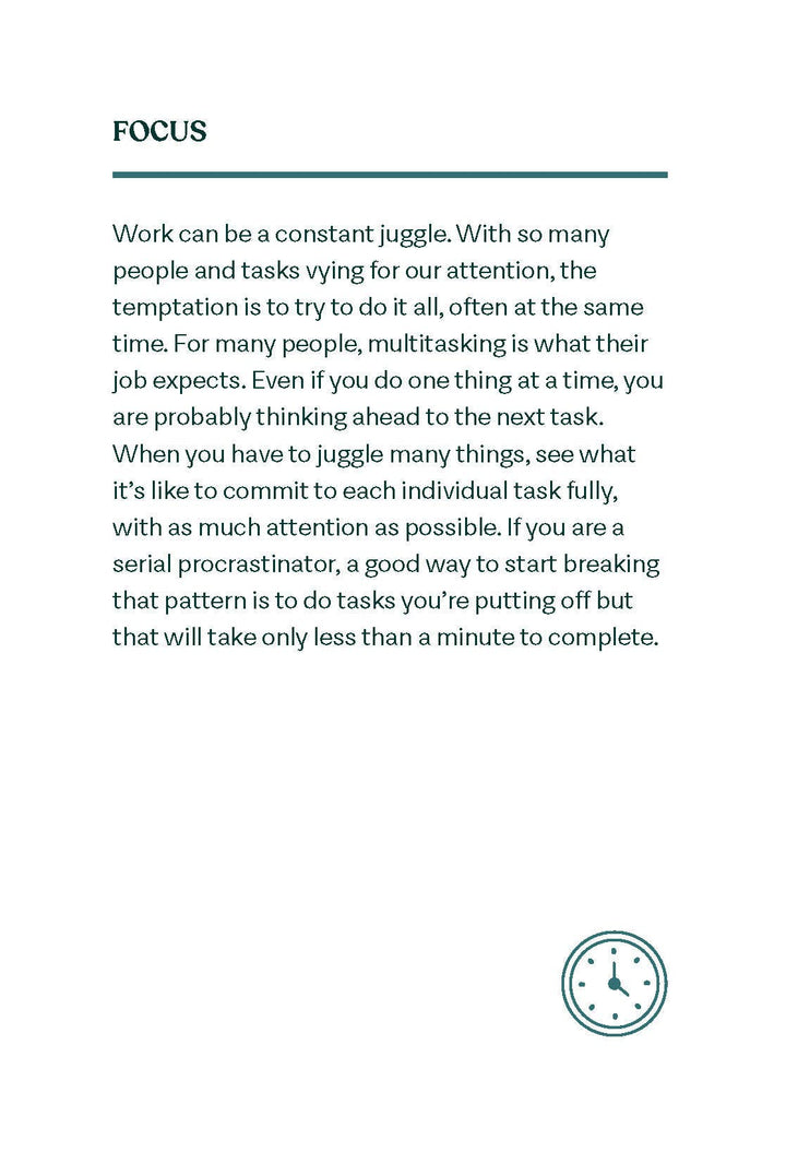 The Work Mindfulness Deck: 50 Simple Practices for Calm and Clarity, Wherever You Work - The Kindness Cause