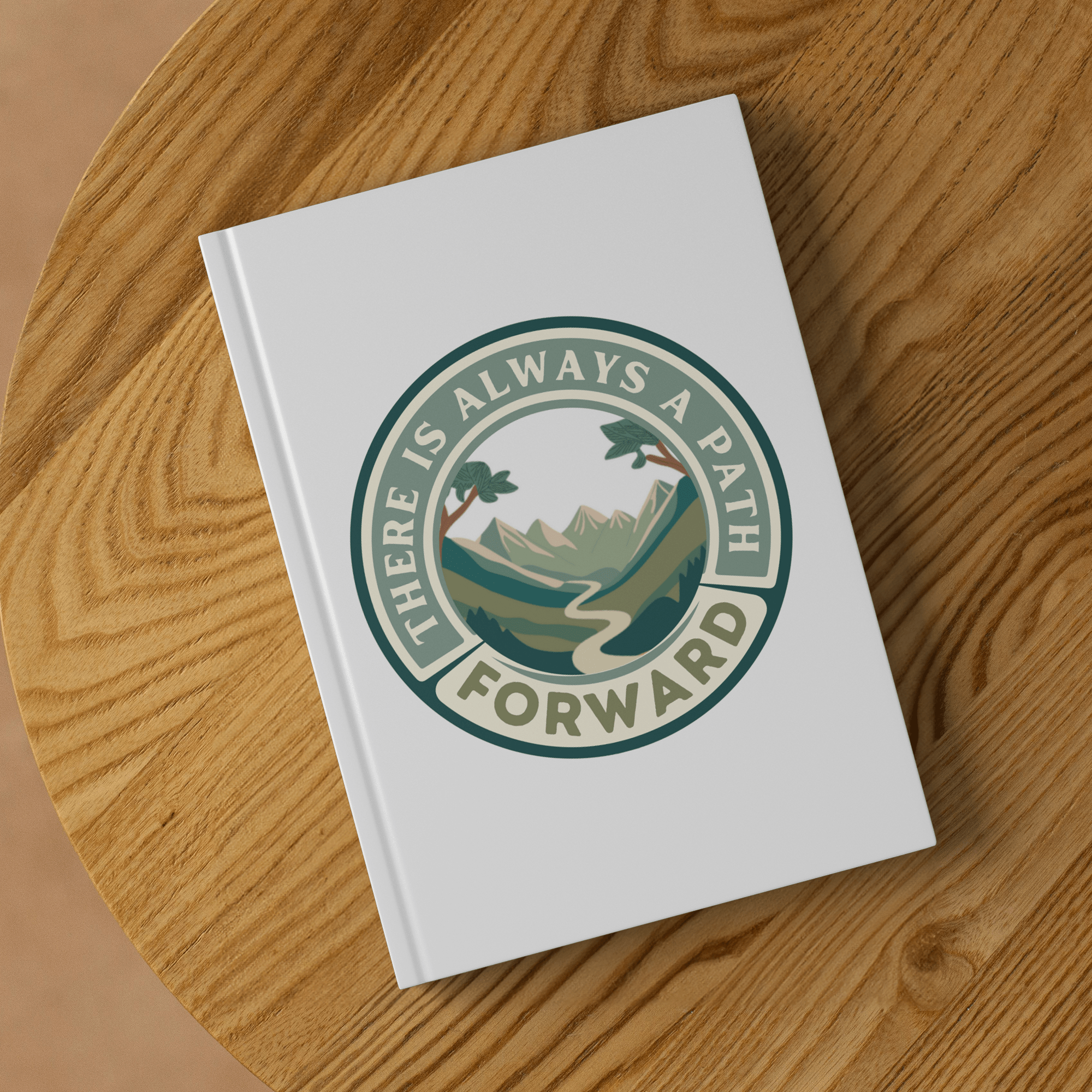 There Is Always A Path Forward Hardcover Notebook - The Kindness Cause
