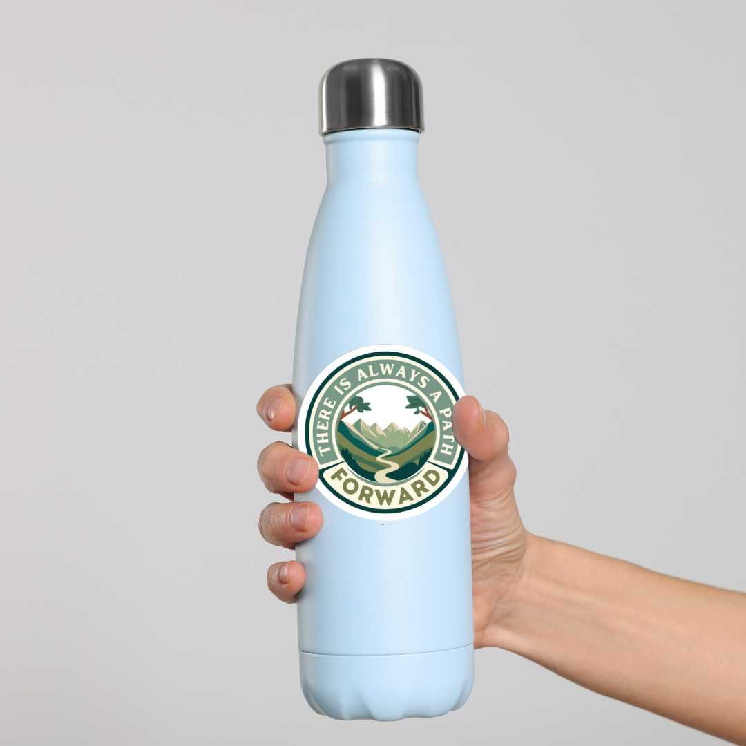 There Is Always A Path Forward Vinyl Sticker - The Kindness Cause