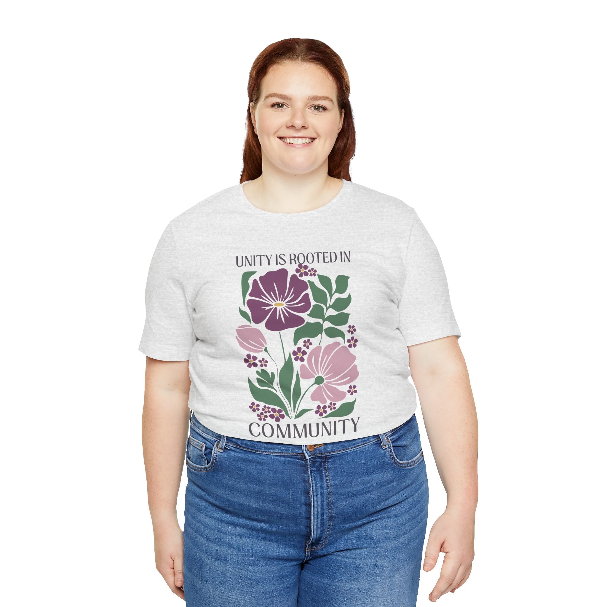 Unity Is Rooted In Community Unisex Jersey Short Sleeve Tee - The Kindness Cause