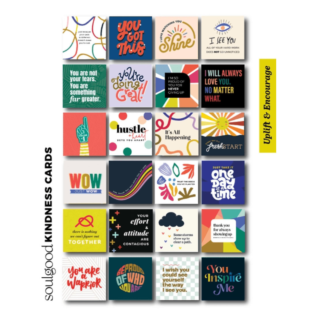 Uplift &amp; Encourage Kindness Cards Mini Notes Set - The Kindness Cause