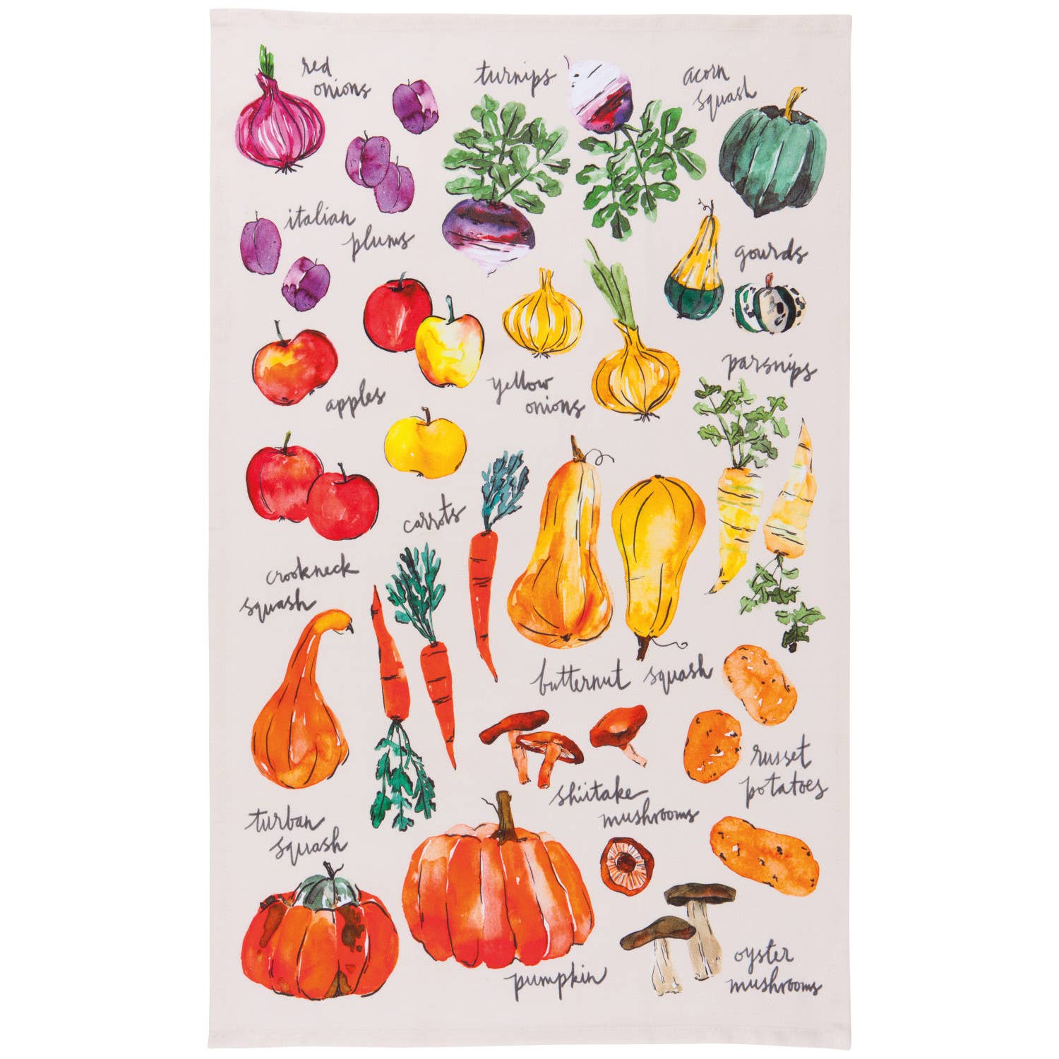 Veggie Stand Dishtowel - The Kindness Cause