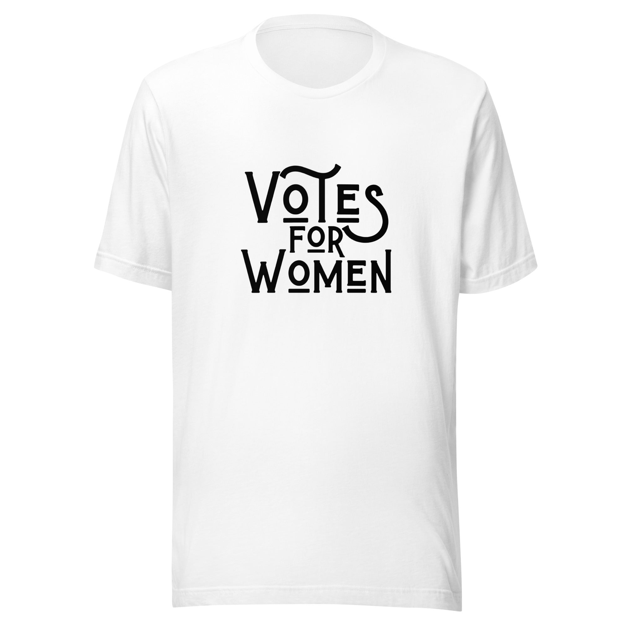 Votes For Women (Black Font) Unisex T - Shirt - The Kindness Cause