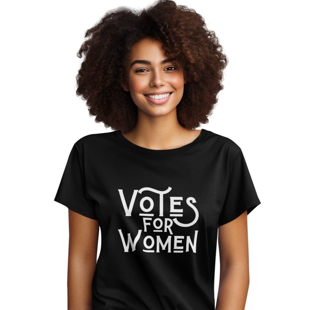 Votes For Women (White Font) Unisex T - Shirt - The Kindness Cause