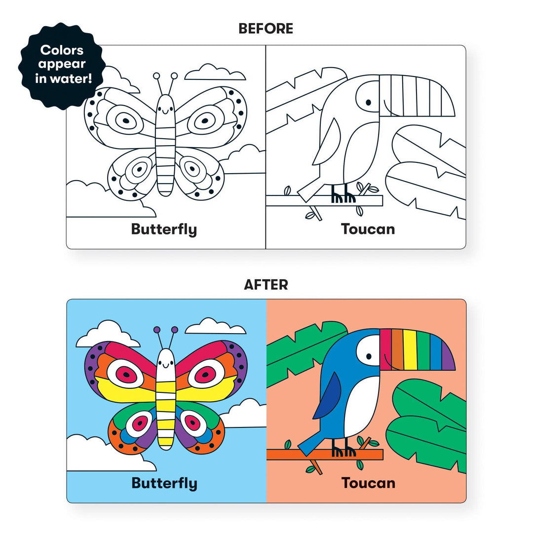 Wild Rainbow Color Magic Bath Book - The Kindness Cause