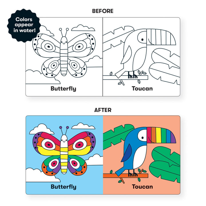 Wild Rainbow Color Magic Bath Book - The Kindness Cause