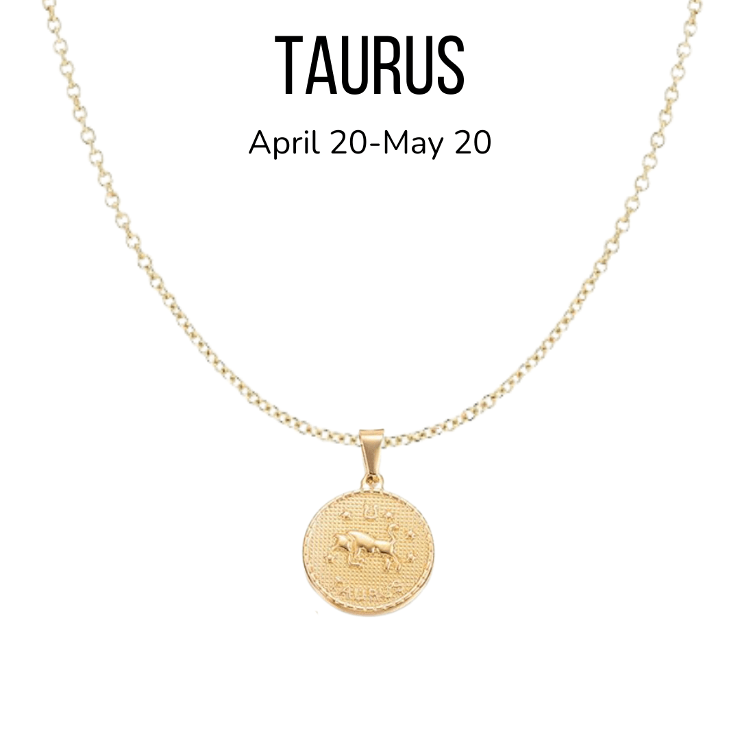 18K Gold Plated Astrology Sign Pendant Necklaces - The Kindness Cause