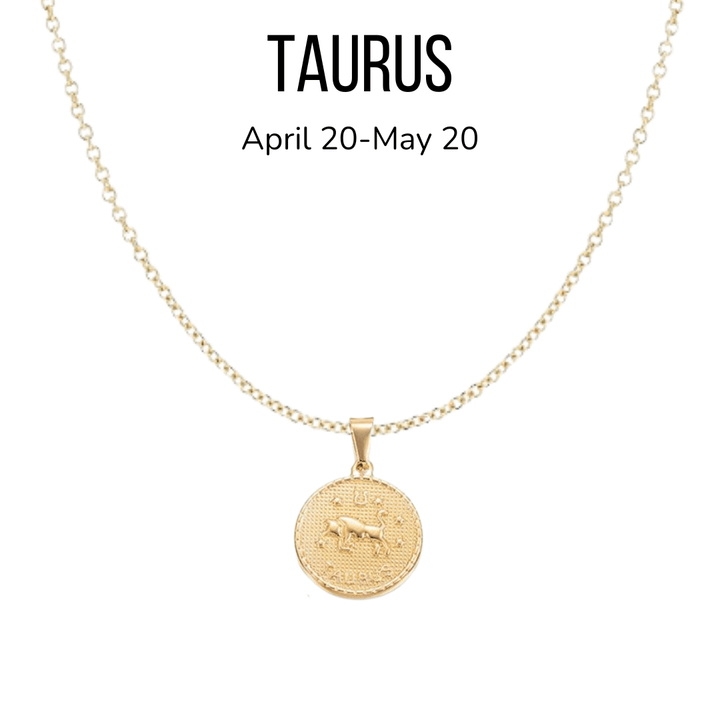 18K Gold Plated Astrology Sign Pendant Necklaces - The Kindness Cause