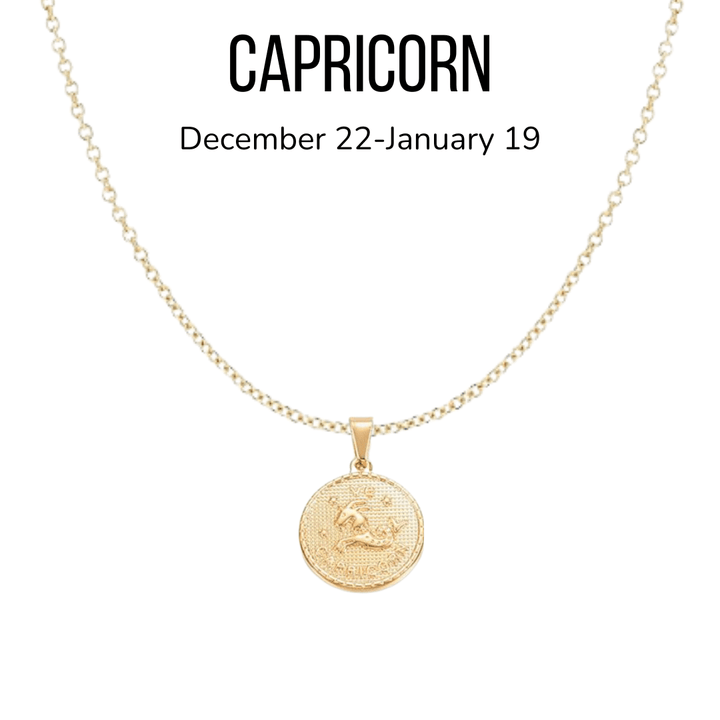 18K Gold Plated Astrology Sign Pendant Necklaces - The Kindness Cause