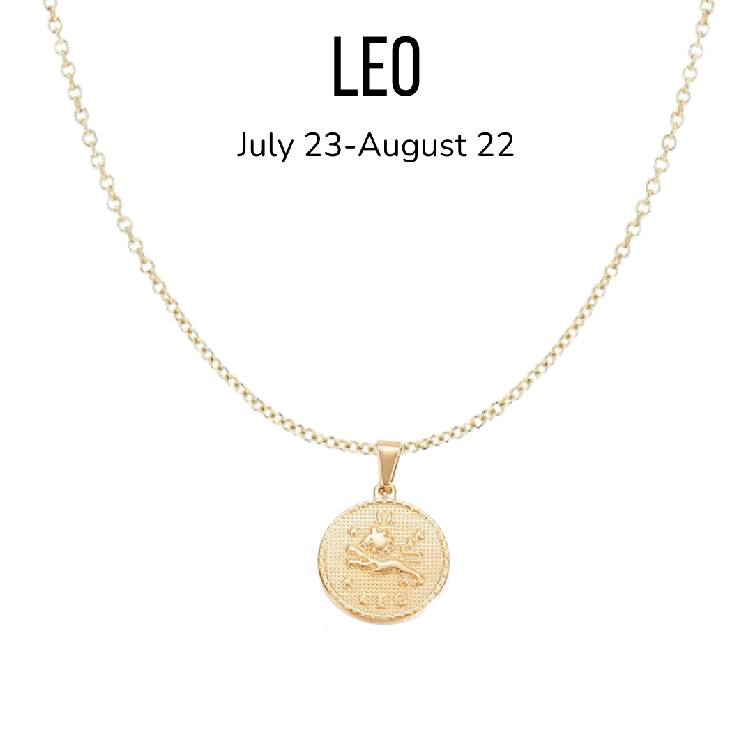 18K Gold Plated Astrology Sign Pendant Necklaces - The Kindness Cause