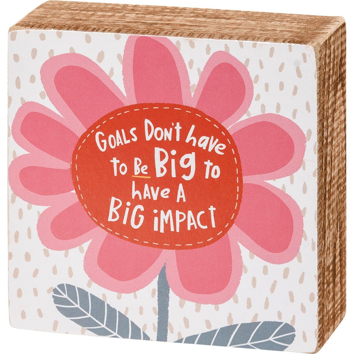 A Big Impact Box Sign & Sock Gift Set - The Kindness Cause