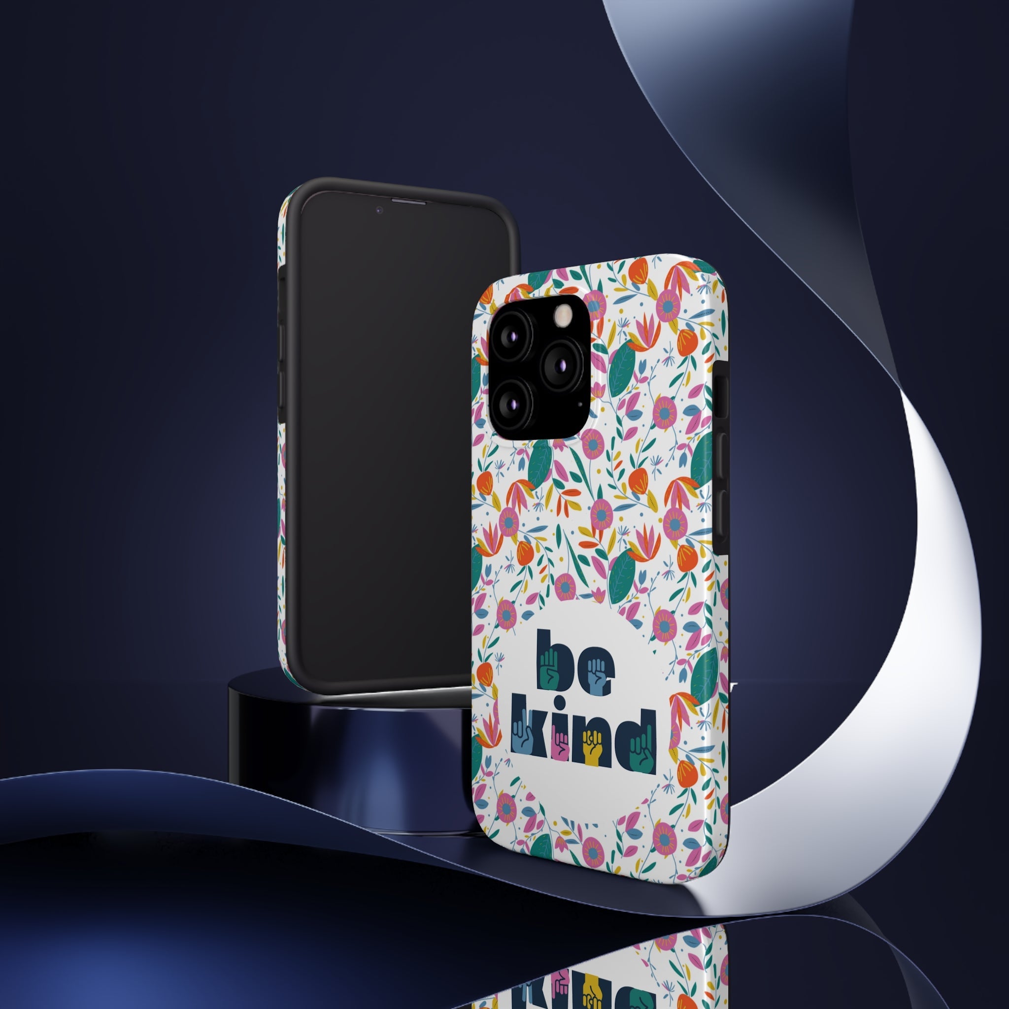 Be Kind Floral iPhone Case - The Kindness Cause