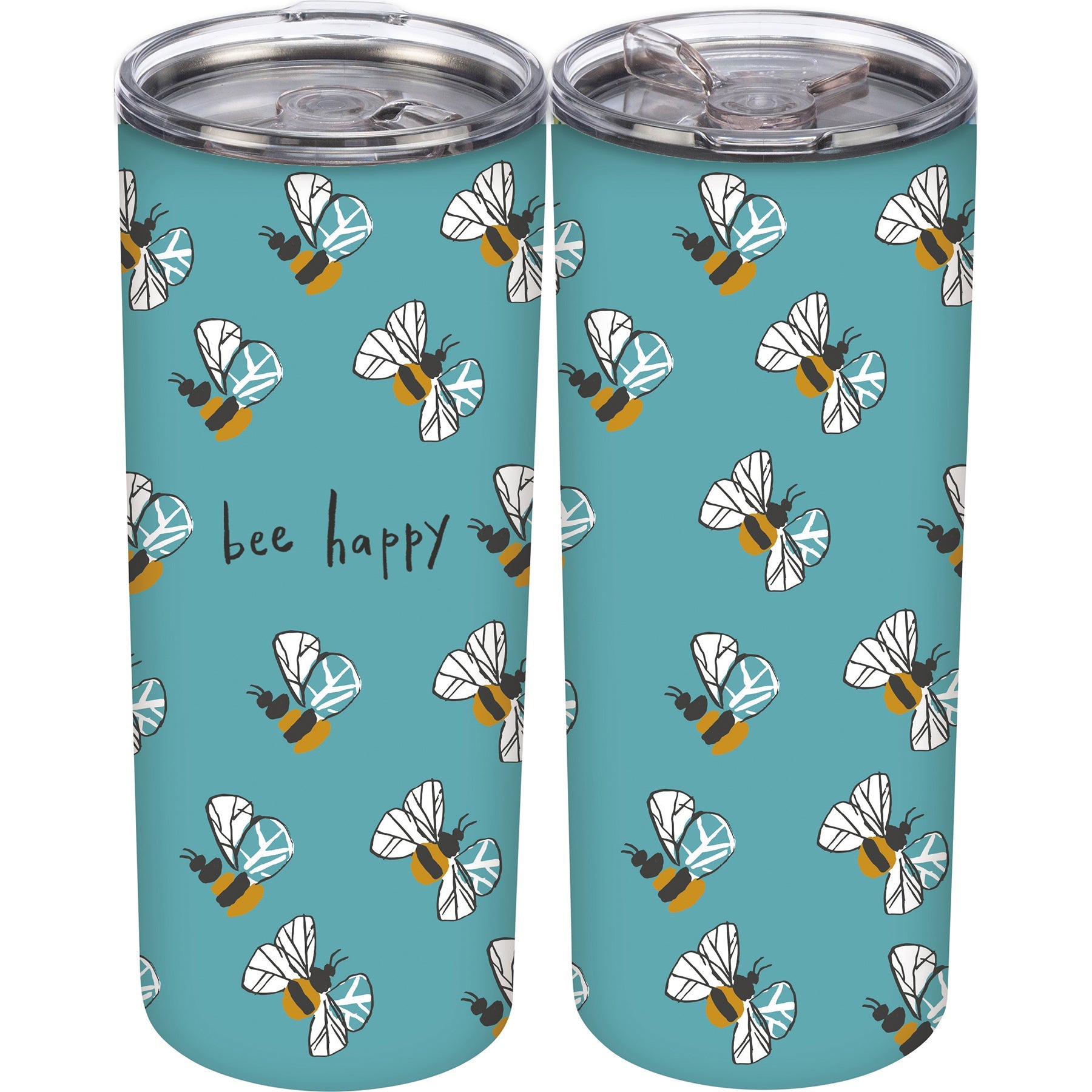 Bee Happy Coffee Tumbler and Socks Gift Set - The Kindness Cause Gift Shop