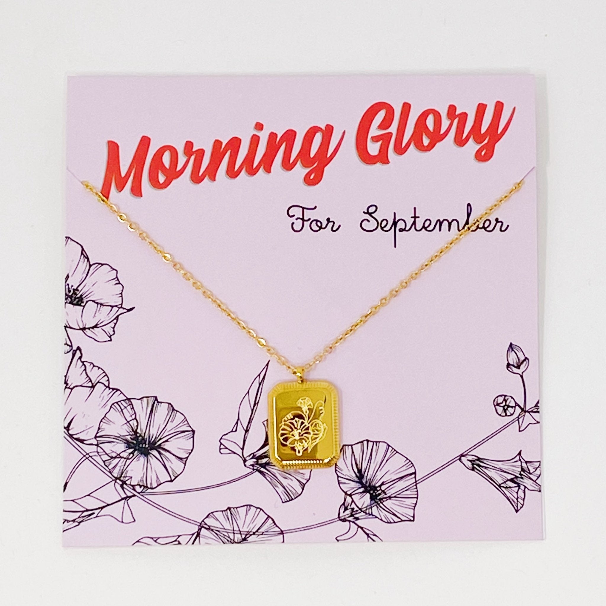 Blooming Birth Month Necklace - The Kindness Cause