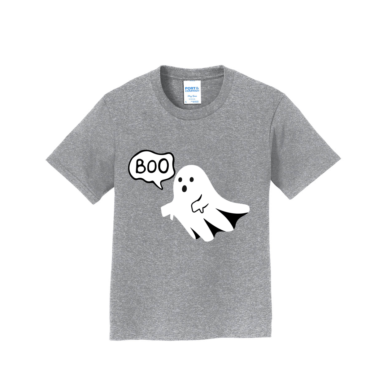 Boo Halloween Ghost Youth Fan Favorite™ Tee - The Kindness Cause