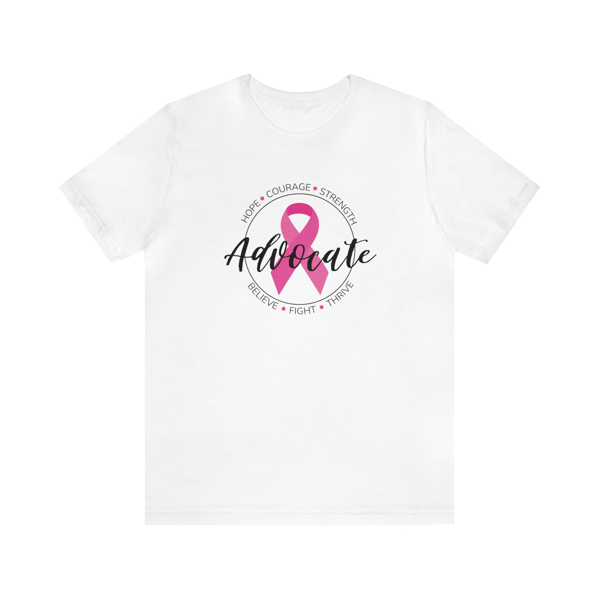 Breast Cancer Advocate Unisex Jersey Short Sleeve Tee - The Kindness Cause