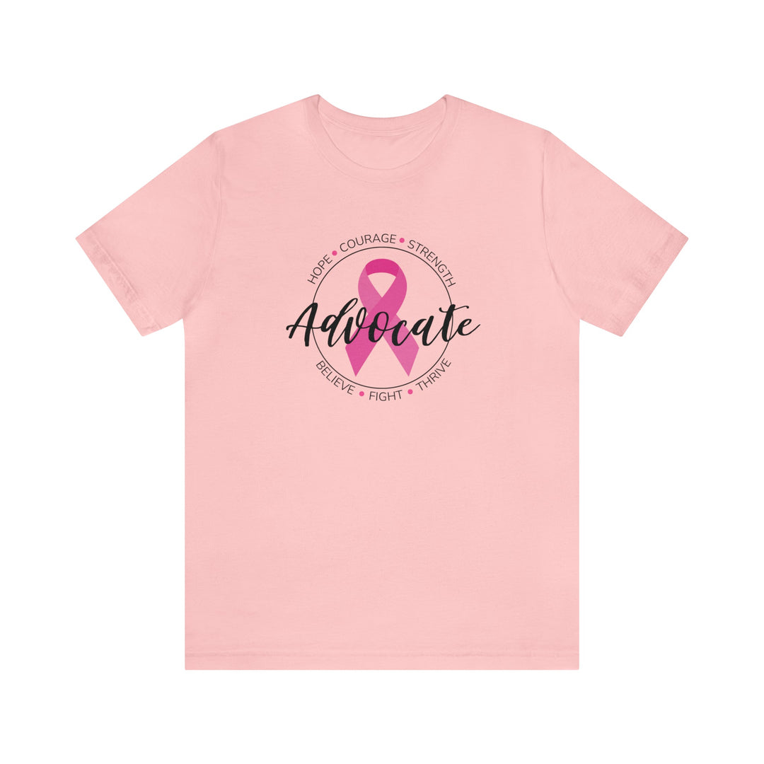 Breast Cancer Advocate Unisex Jersey Short Sleeve Tee - The Kindness Cause