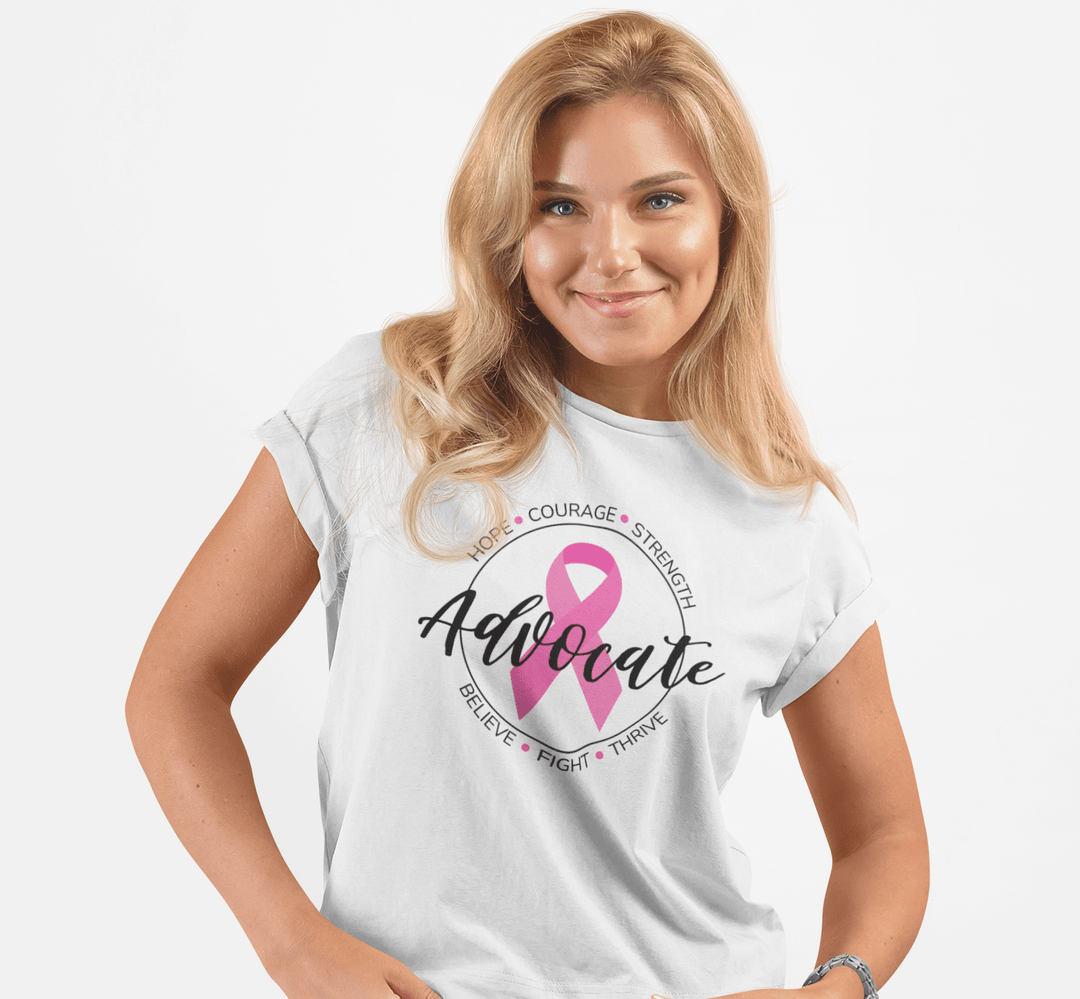 Breast Cancer Advocate Unisex Jersey Short Sleeve Tee - The Kindness Cause