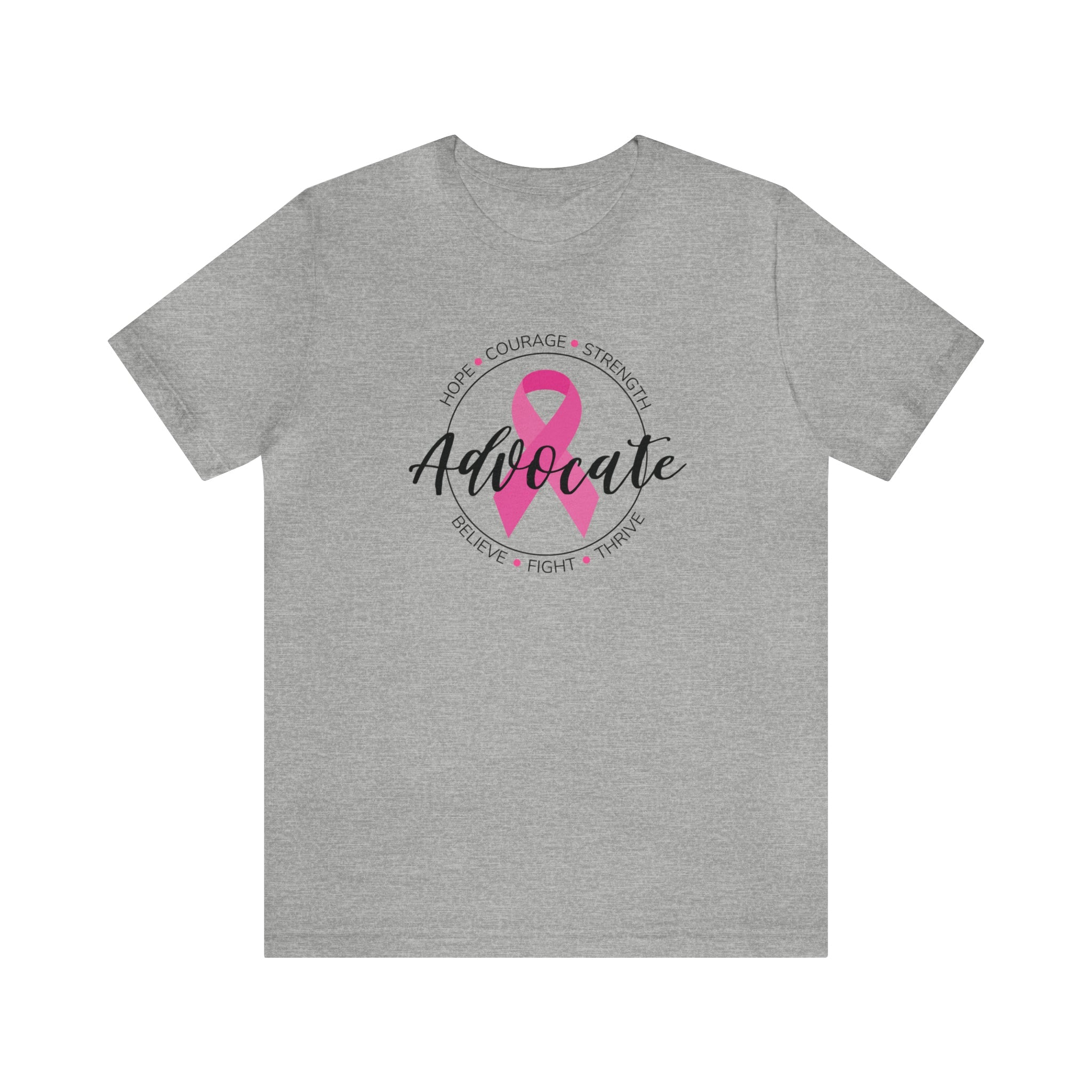 Breast Cancer Advocate Unisex Jersey Short Sleeve Tee - The Kindness Cause