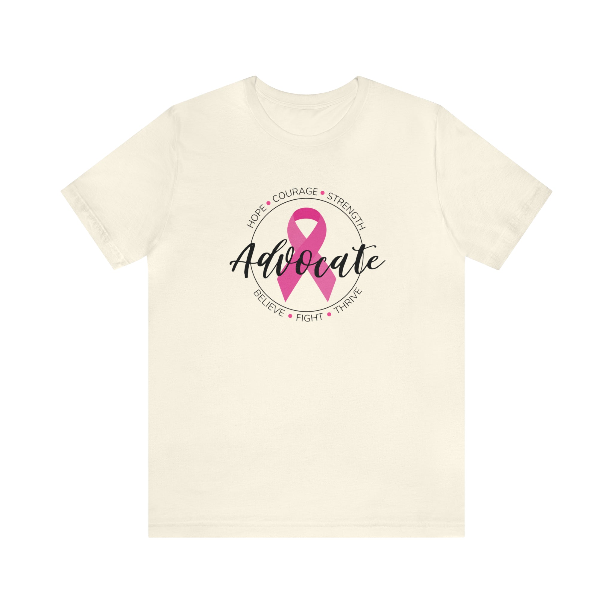 Breast Cancer Advocate Unisex Jersey Short Sleeve Tee - The Kindness Cause