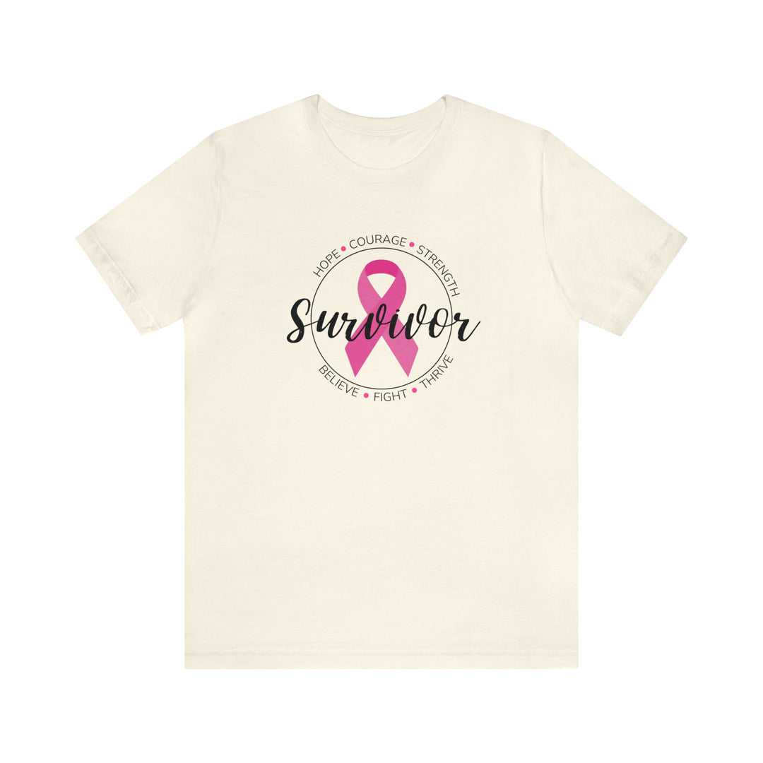 Breast Cancer Survivor Unisex Jersey Short Sleeve Tee - The Kindness Cause