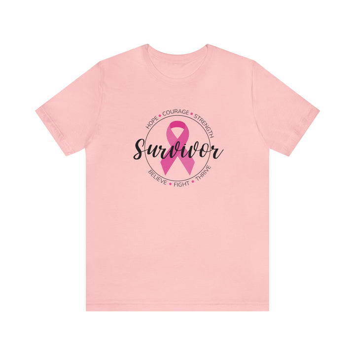 Breast Cancer Survivor Unisex Jersey Short Sleeve Tee - The Kindness Cause