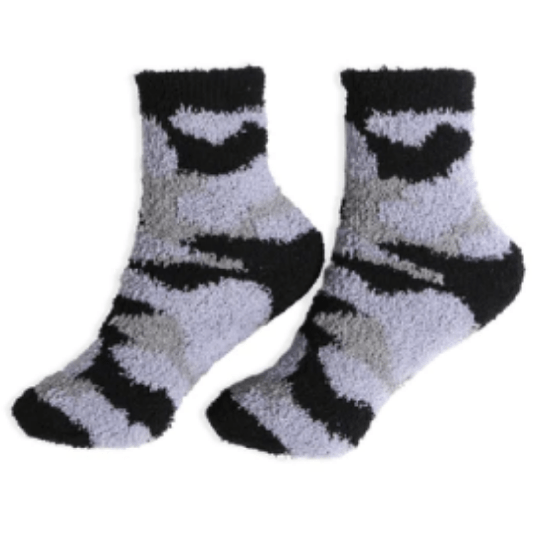 Camo Pattern Luxury Soft Mini-Crew Socks - The Kindness Cause