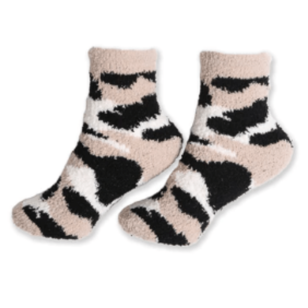 Camo Pattern Luxury Soft Mini-Crew Socks - The Kindness Cause