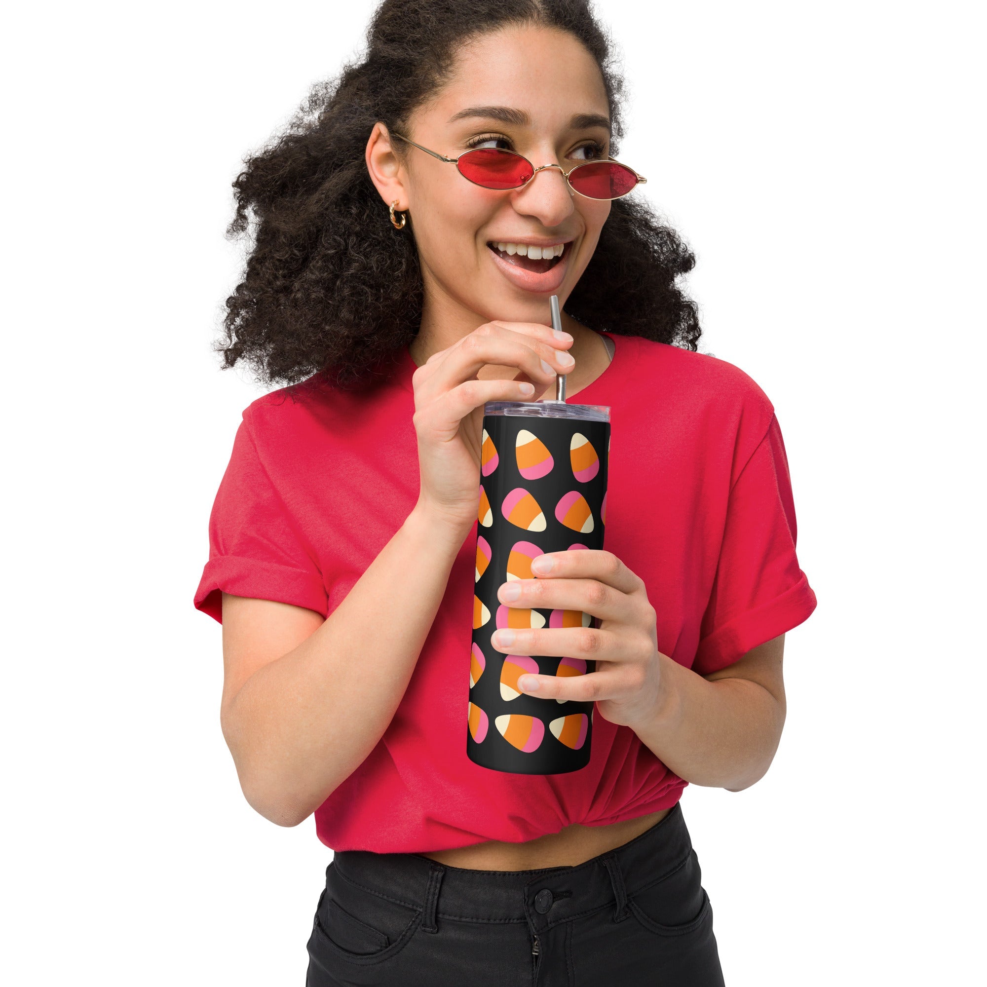 Candy Corn Not Everyone Will Like You Stainless Steel Tumbler - The Kindness Cause