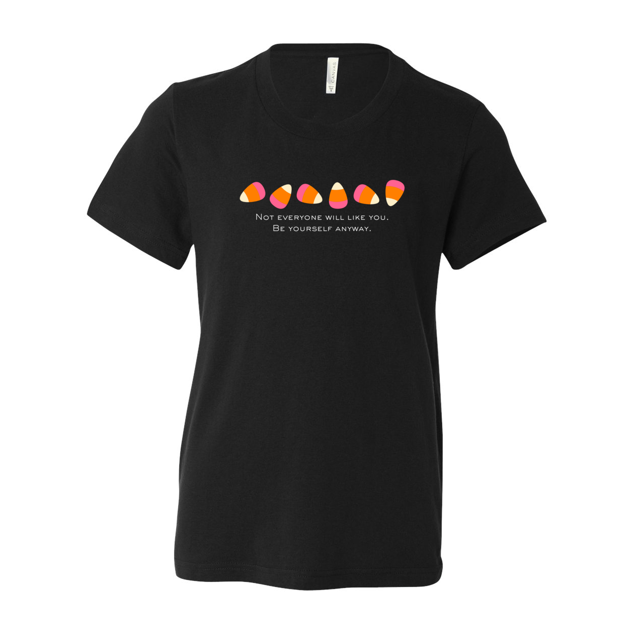 Candy Corn Not Everyone Will Like You Youth Unisex Jersey Tee - The Kindness Cause