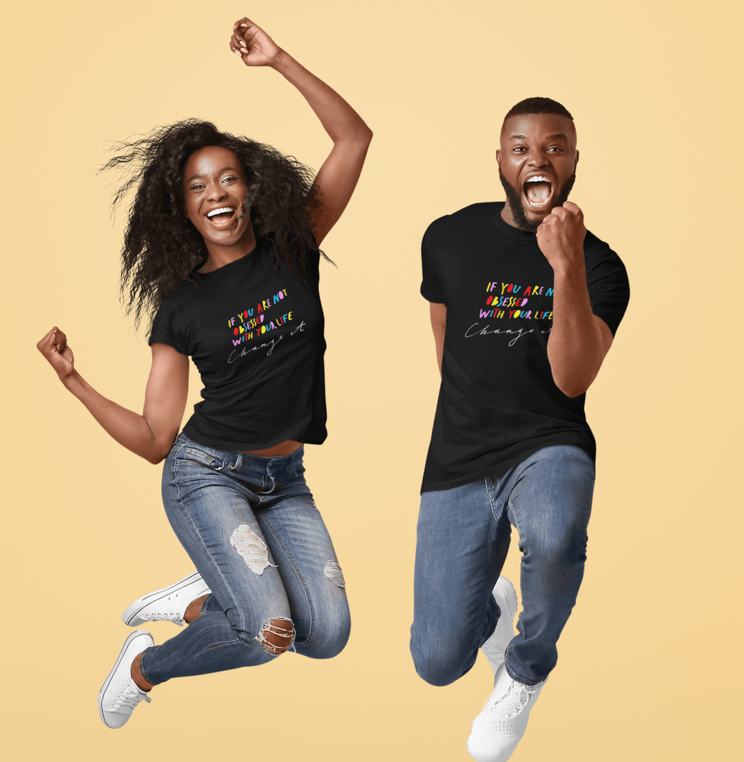 Change Your Life Short-Sleeve Unisex T-Shirt - The Kindness Cause