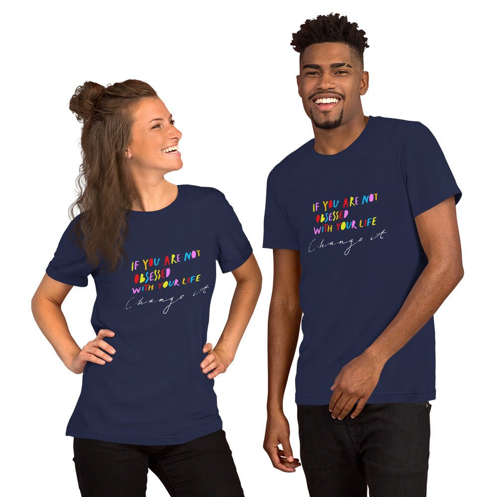 Change Your Life Short-Sleeve Unisex T-Shirt - The Kindness Cause
