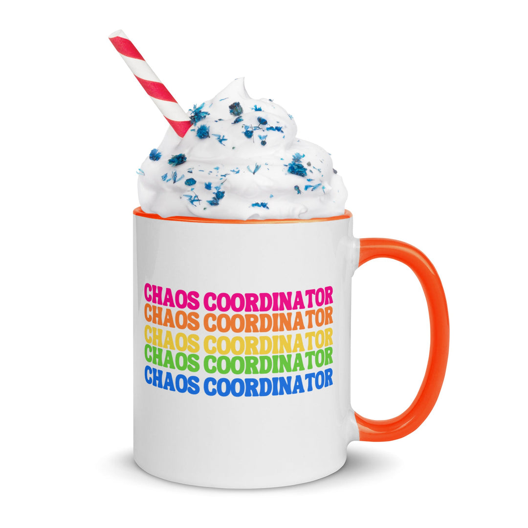 Chaos Coordinator Mug with Colorful Accents - The Kindness Cause