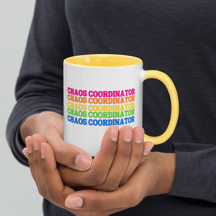 Chaos Coordinator Mug with Colorful Accents - The Kindness Cause