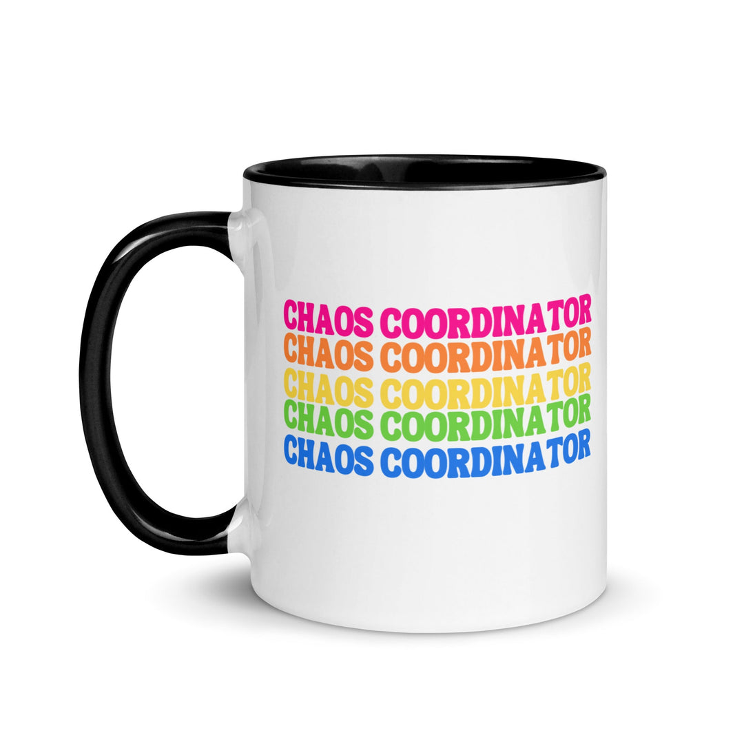Chaos Coordinator Mug with Colorful Accents - The Kindness Cause