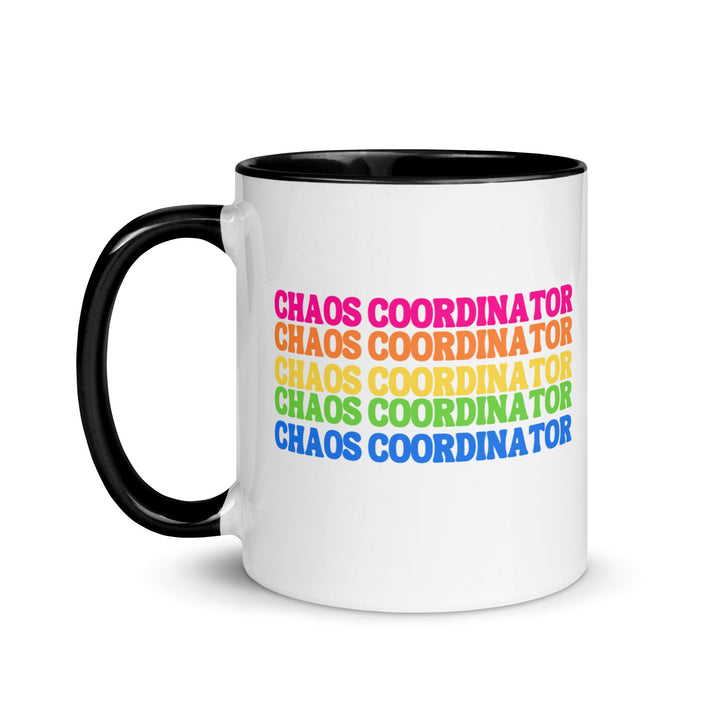 Chaos Coordinator Mug with Colorful Accents - The Kindness Cause
