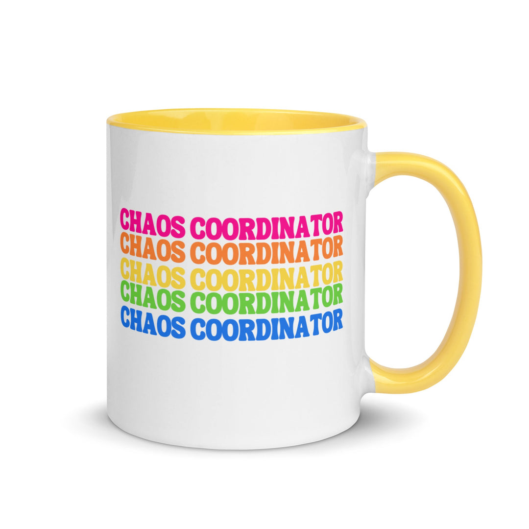 Chaos Coordinator Mug with Colorful Accents - The Kindness Cause