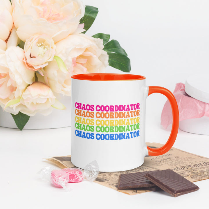 Chaos Coordinator Mug with Colorful Accents - The Kindness Cause