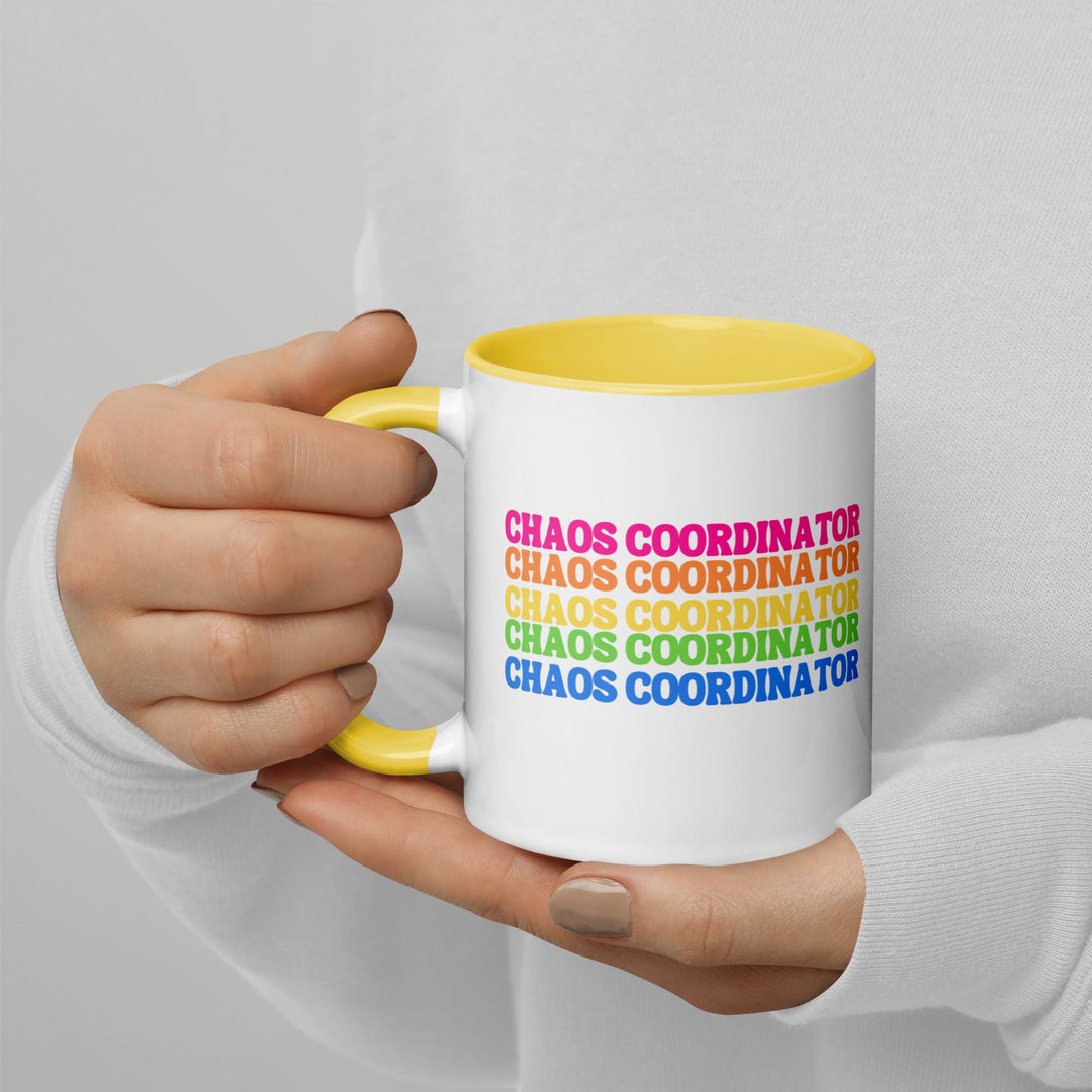 Chaos Coordinator Mug with Colorful Accents - The Kindness Cause