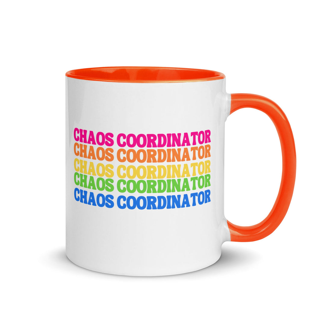 Chaos Coordinator Mug with Colorful Accents - The Kindness Cause