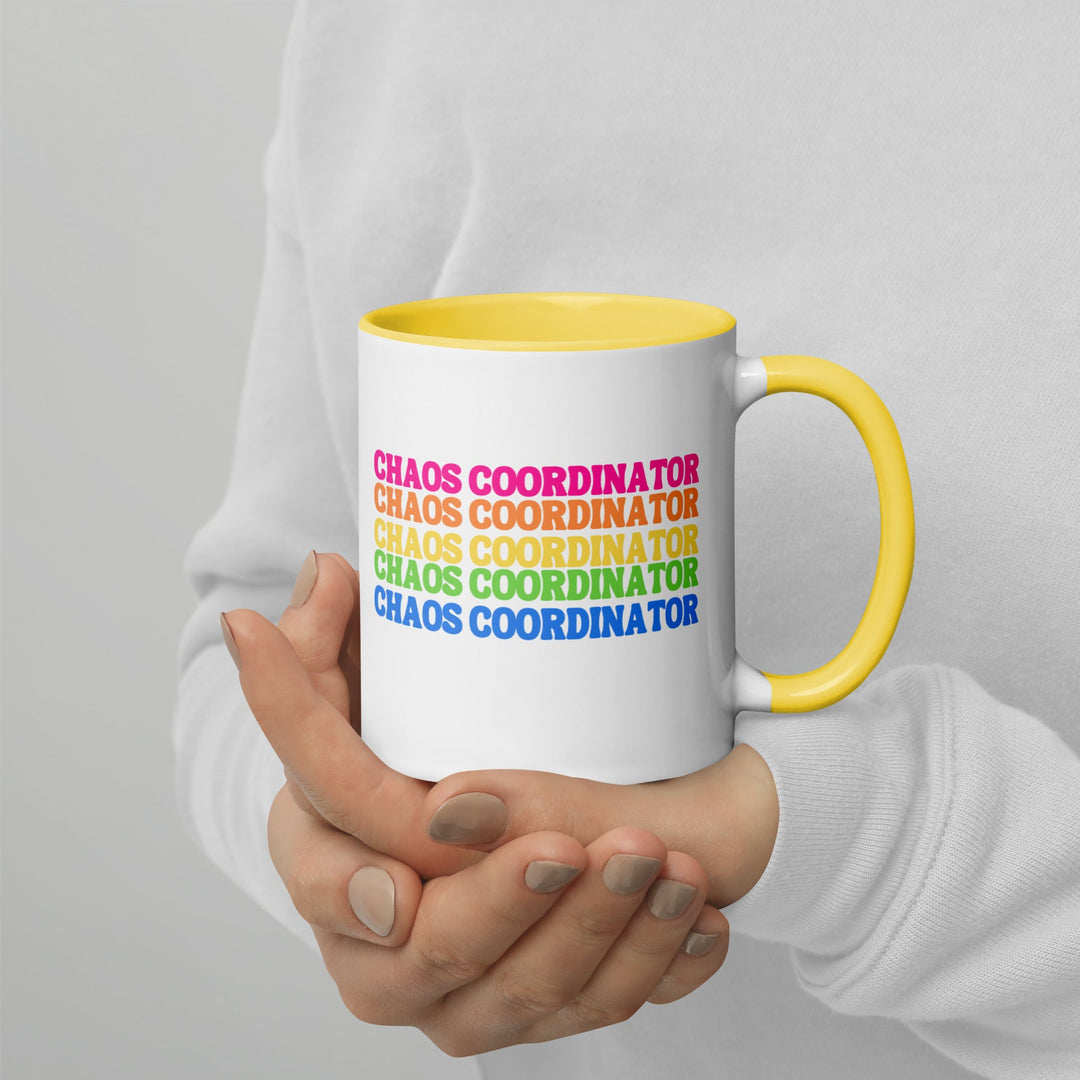 Chaos Coordinator Mug with Colorful Accents - The Kindness Cause