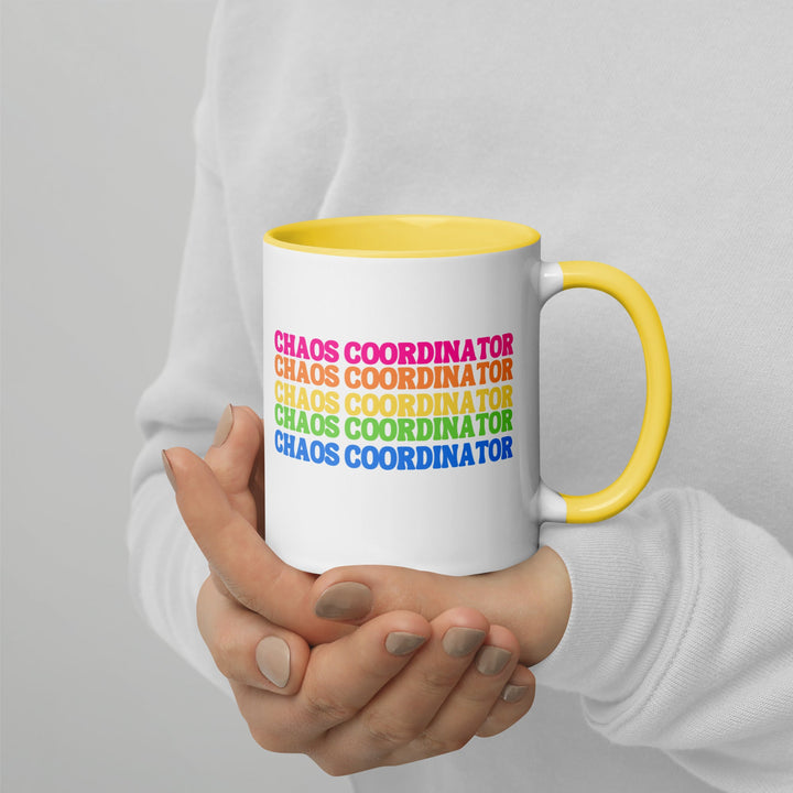 Chaos Coordinator Mug with Colorful Accents - The Kindness Cause